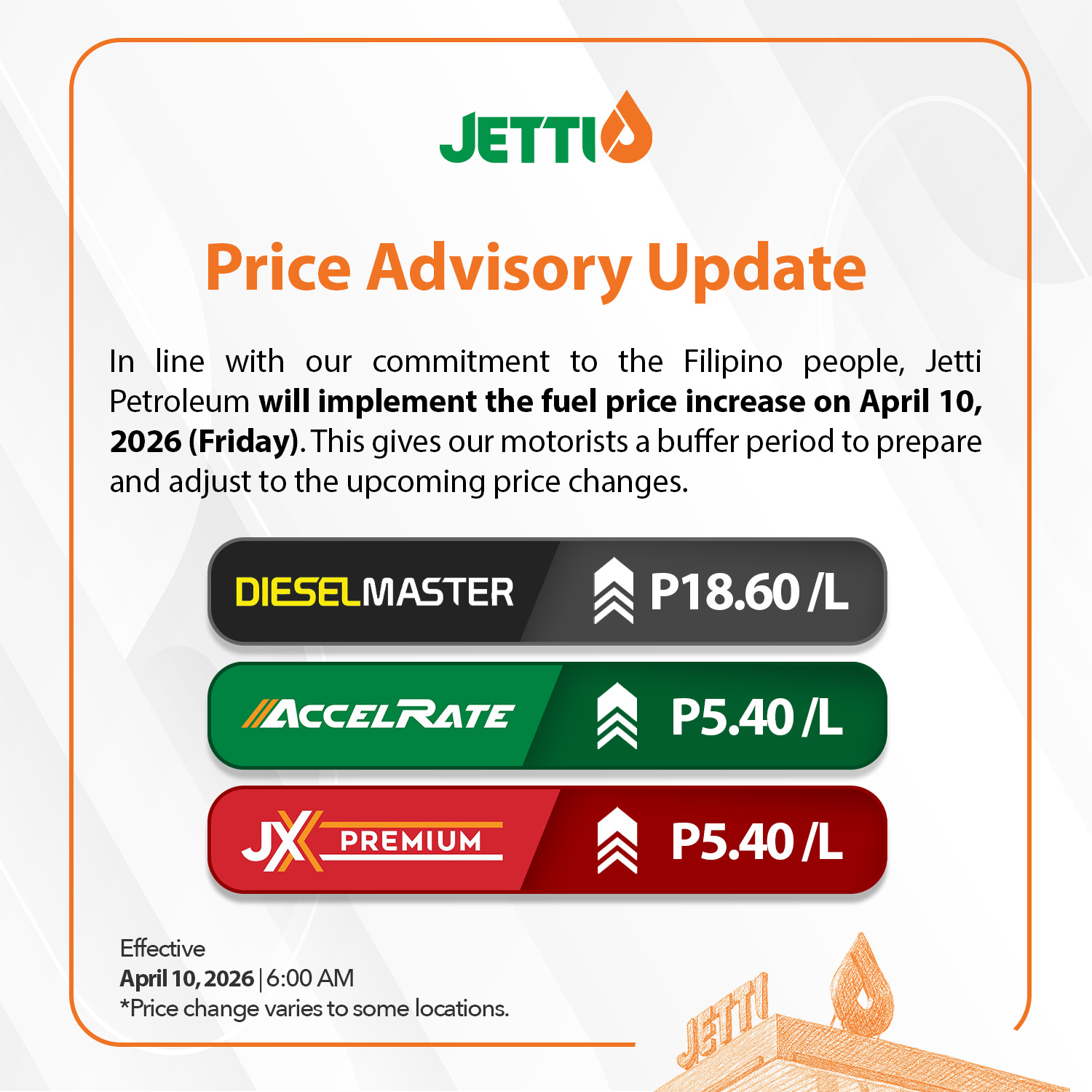 jetti update april 7