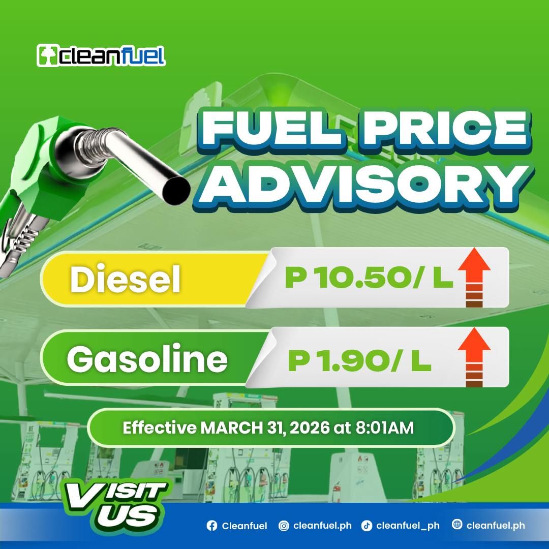 cleanfuel march 31 price hike